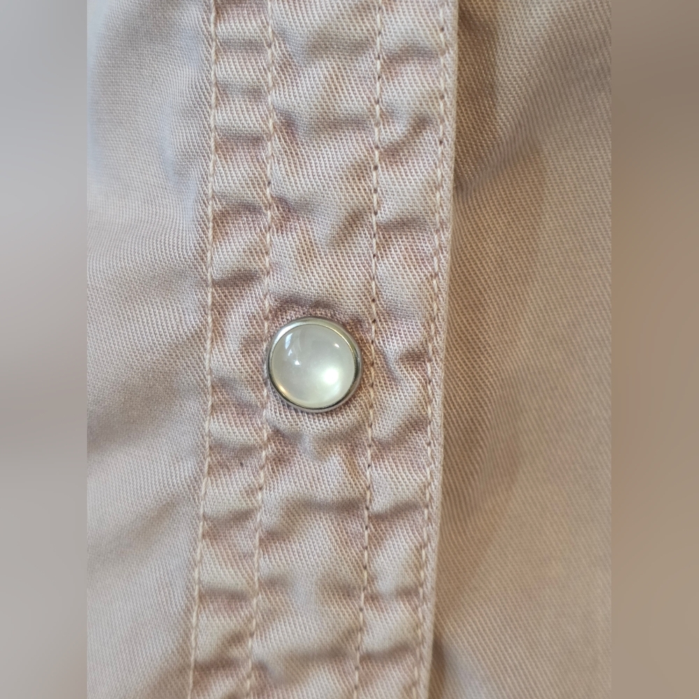 Anthropologie Holding Horses Pearl Snap Utiliy Shirt - Picture 10 of 12